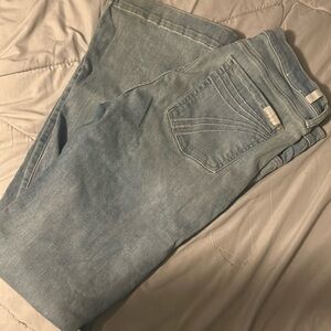 7 for all mankind dojo light wash jeans